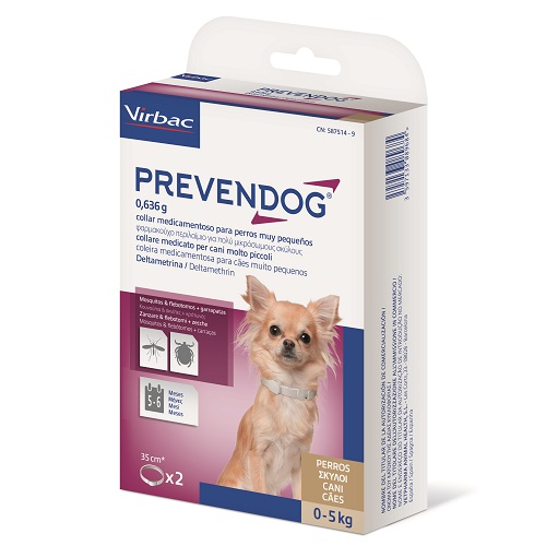 PREVENDOG 0 5KG 2 COLLARI
