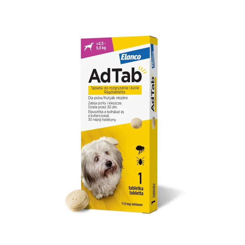ELANCO ADTAB CANE 3 COMPRESSE 2.5 5.5KG