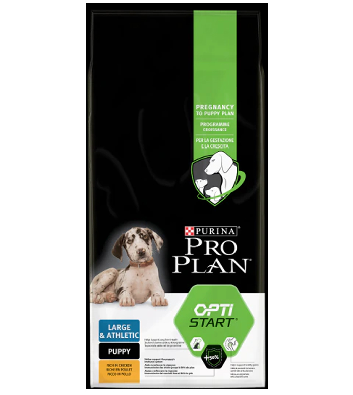 PRO PLAN 12KG PUPPY LARGE ATHLETIC POLLO