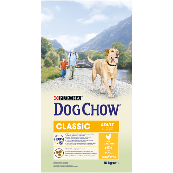 TONUS DOG CHOW 10KG CLASSIC POLLO