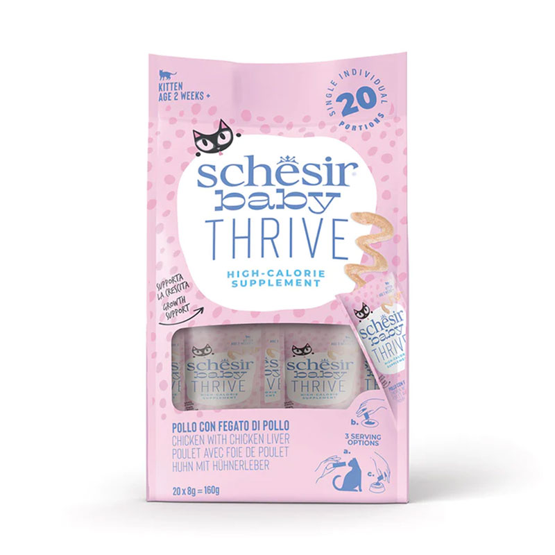 SCHESIR CAT BABY THRIVE MULTIPACK 20X8GPOLLO
