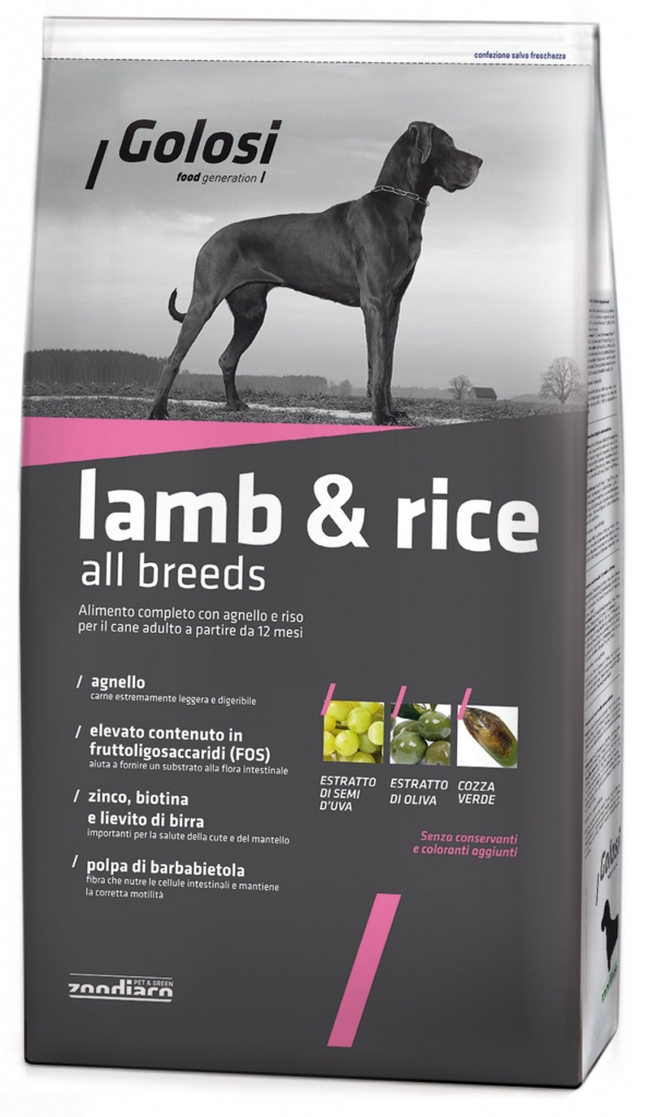 GOLOSI 12KG LAMB&RICE 