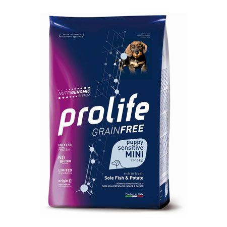 PROLIFE GRAIN FREE PUPPY MINI SOGLIOLA