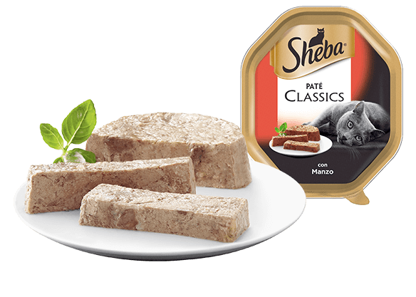 Sheba vaschetta 85g pate manzo 