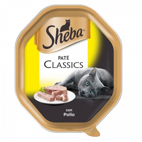 SHEBA VASCHETTA 85G PATE POLLO 