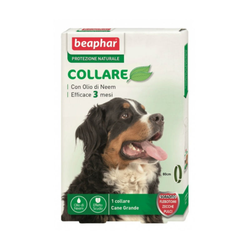 Beaphar prot nat collare cane grande 80cm neutro 