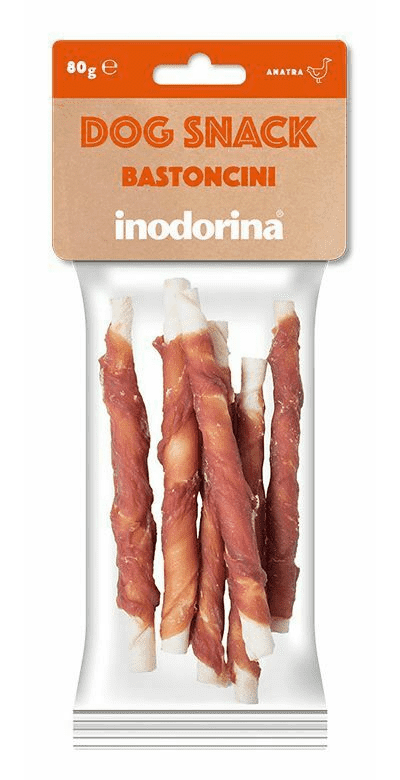 Inodorina snack bastoncini anatra 80g
