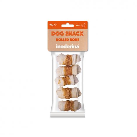 Inodorina snack rolled bone pollo 80g