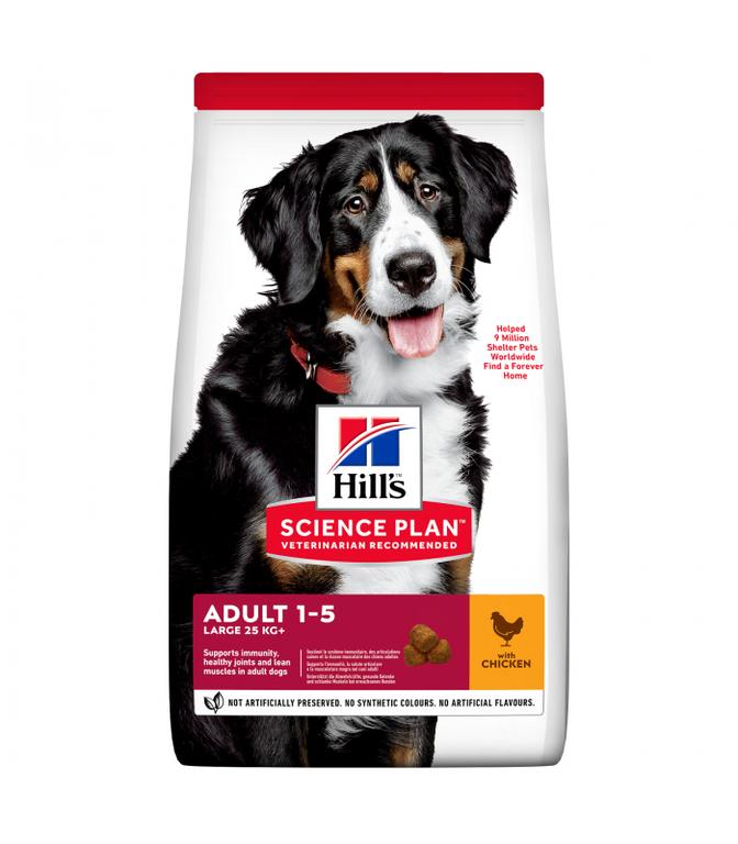 HILLS 14KG ADULT LARGE BREED POLLO 