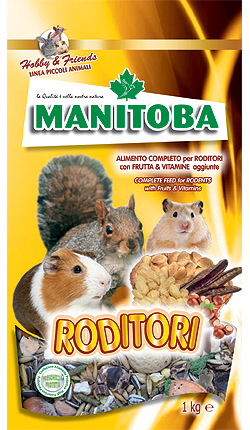 Manitoba miscuglio roditori 1kg