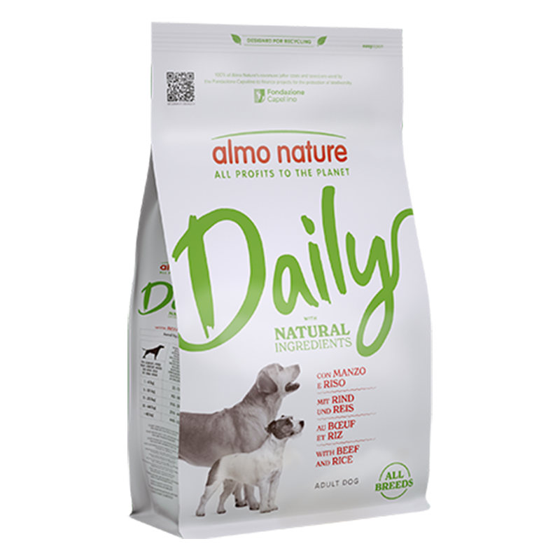 ALMO NATURE DOG DAILY 12KG MANZO