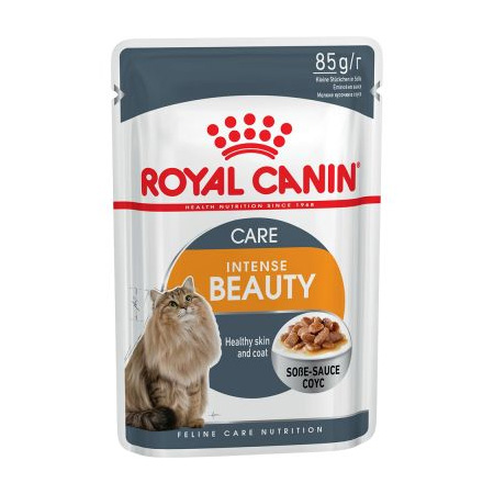 ROYAL CANIN CAT BUSTINA 85G GRAVY HAIR SKIN 
