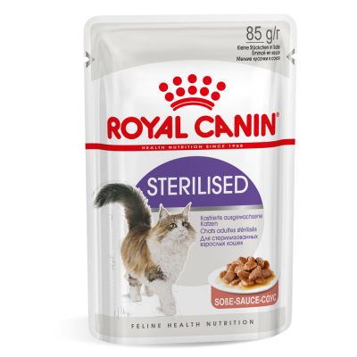 Royal canin cat bustina 85g gravy sterilised 