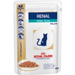 Royal canin vet cat bustina 85g renal tonno 
