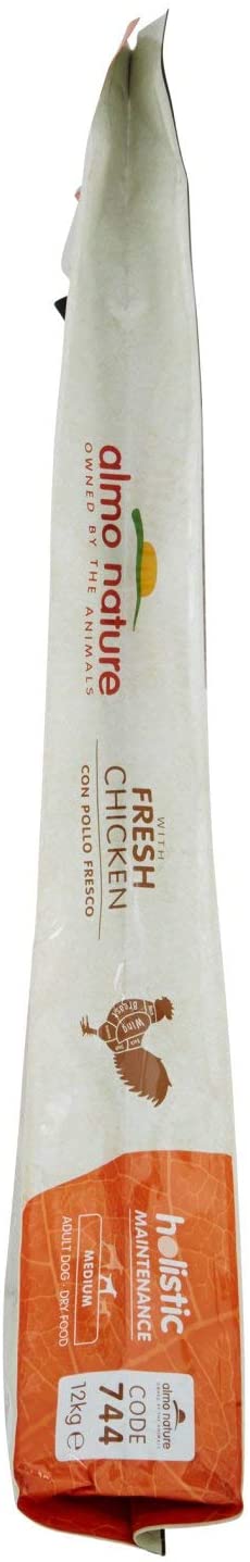 ALMO NATURE DOG HOLISTIC 12KG MEDIUM ADULT POLLO 