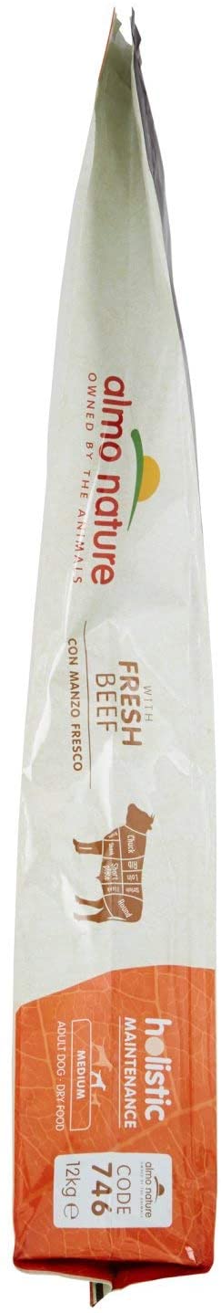 ALMO NATURE DOG HOLISTIC 12KG MEDIUM ADULT MANZO 