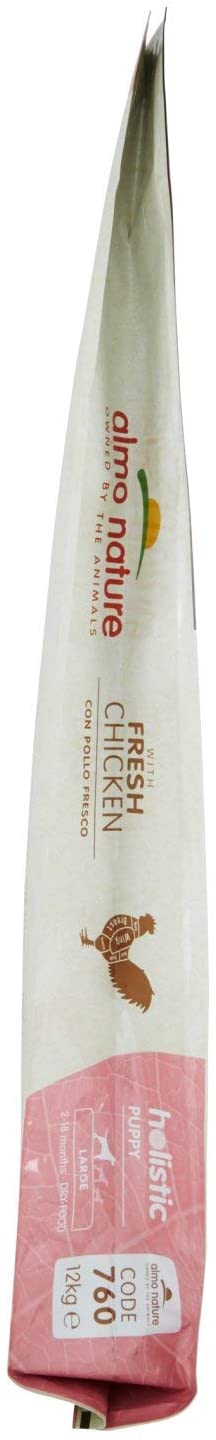 ALMO NATURE DOG HOLISTIC 12KG LARGE PUPPY POLLO 