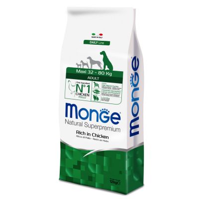 MONGE 12KG MAXI ADULT POLLO 