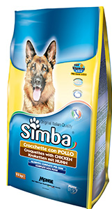 Simba dog 20kg pollo 