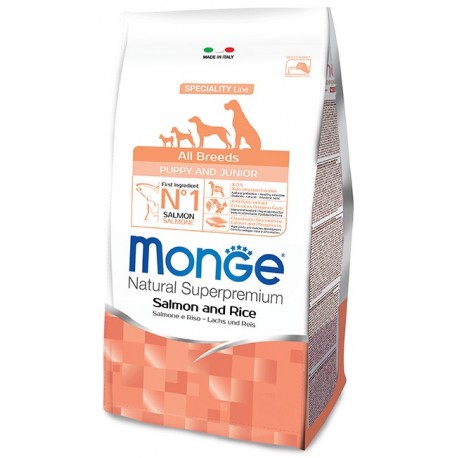 MONGE 12KG PUPPY MEDIUM SALMONE 