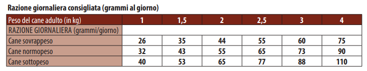 MONGE XSMALL ADULT AGNELLO