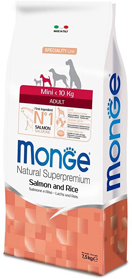 MONGE MINI ADULT SALMONE
