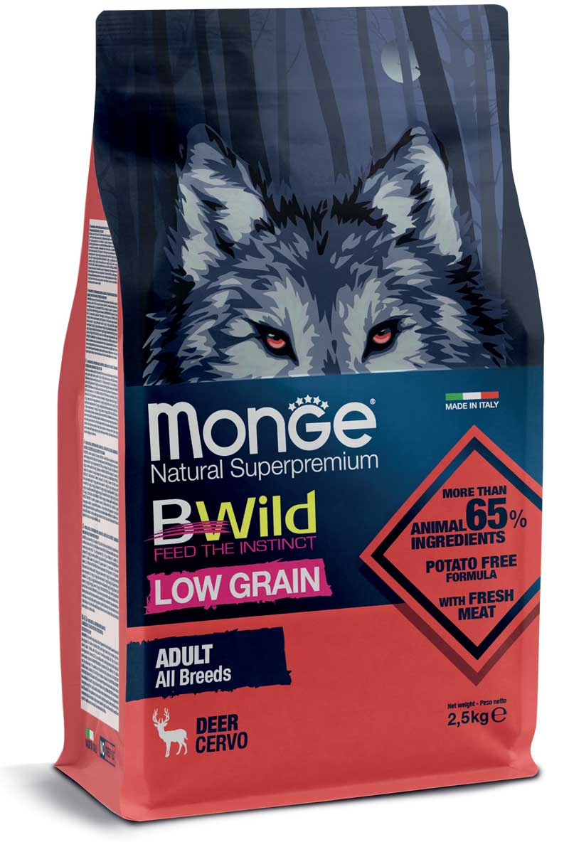 MONGE BWILD LOW GRAIN CERVO