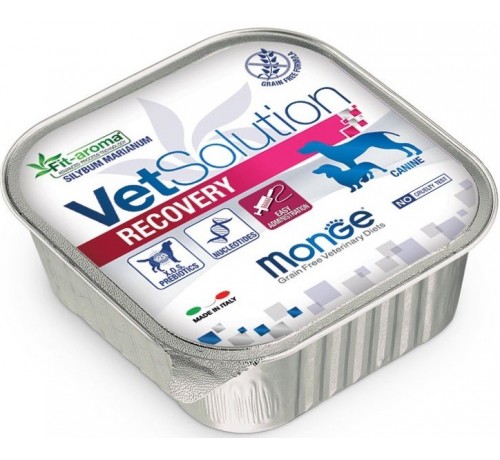 MONGE VET SOLUTION CANE VASCHETTA 150G RECOVERY