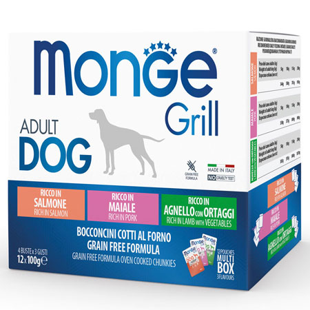 Monge grill multipack 12x100g salmonemaialeagnello
