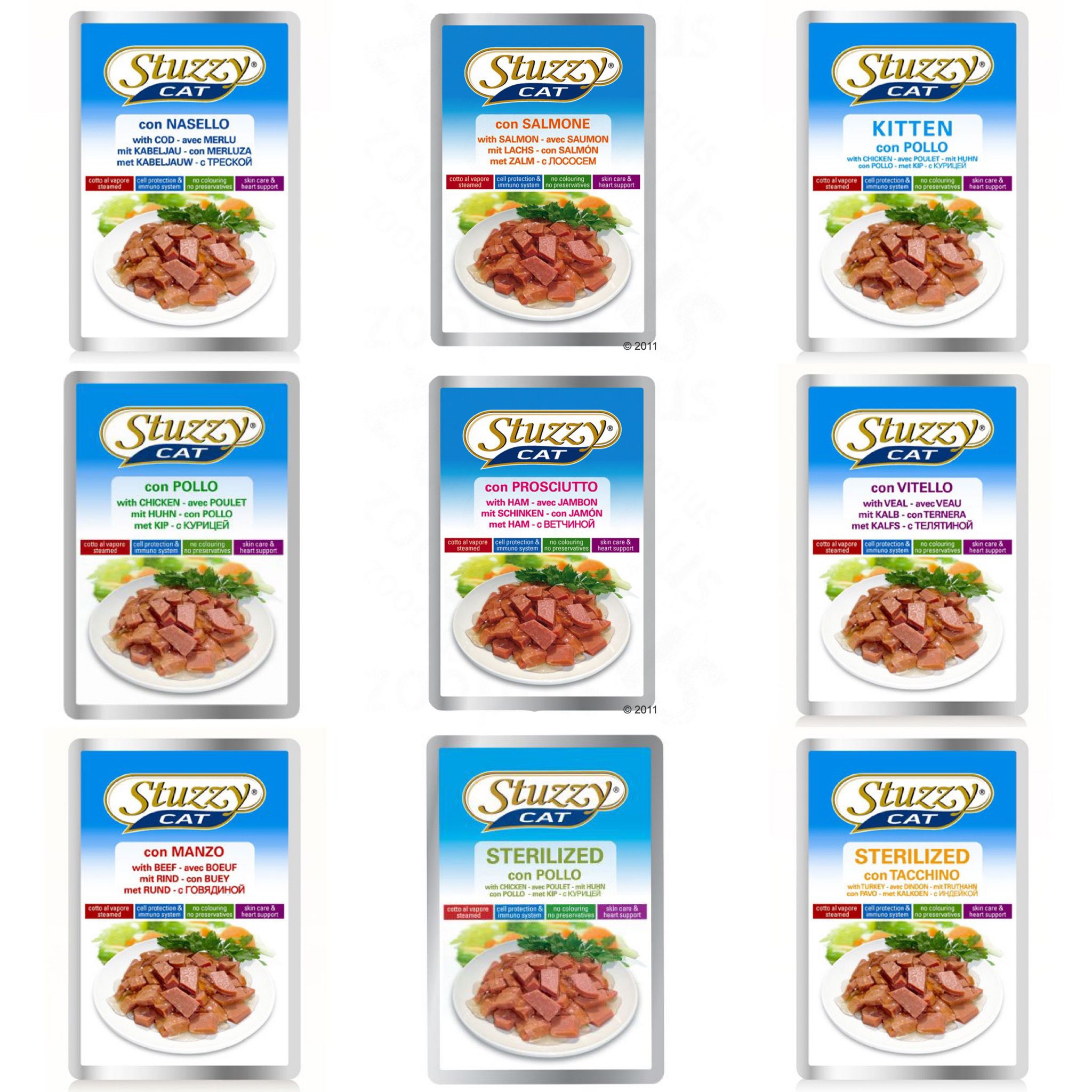 STUZZY CAT BUSTINA BOCCONCIN 85G