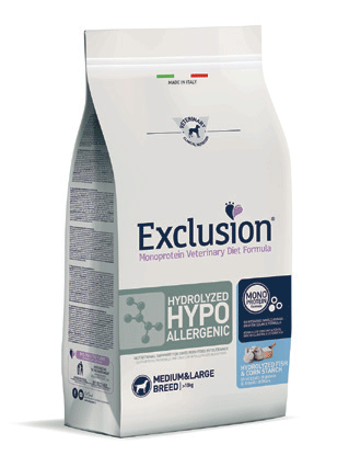 EXCLUSION DIET HYPOALLERGENIC MD HYDROL