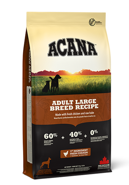 ACANA DOG HERITAGE 11.4KG ADULT LARGE BREED 