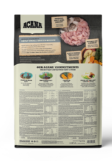 Acana dog heritage 2kg adult small 