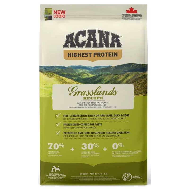 ACANA DOG REGIONALS 11.4KG GRASSLANDS