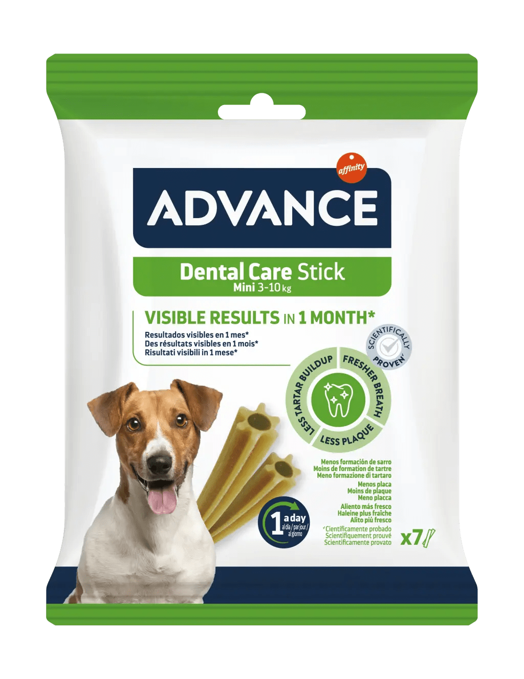 Advance diet snack dentalcare mini stick 90g