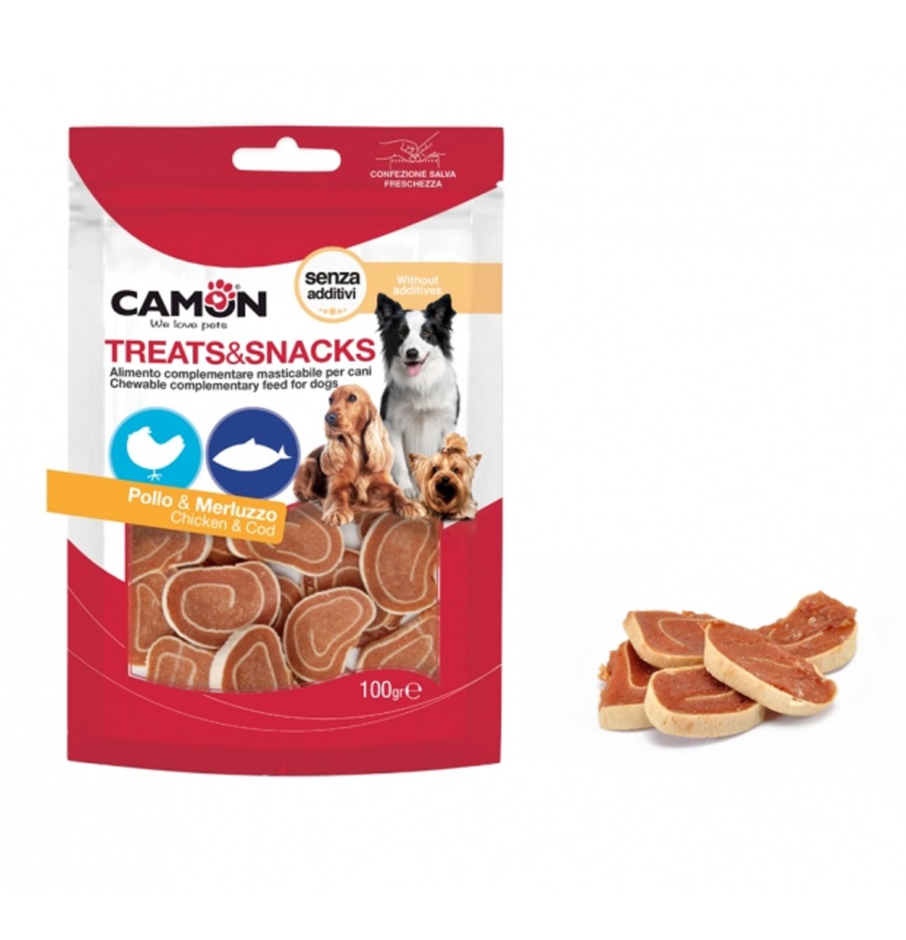 Camon snack 100g chicken sushi treats 