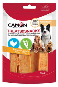 Camon snack 80g chickencarrot fillet 