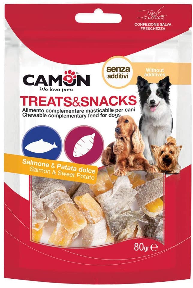 Camon snack 80g fishskinsweet potato 