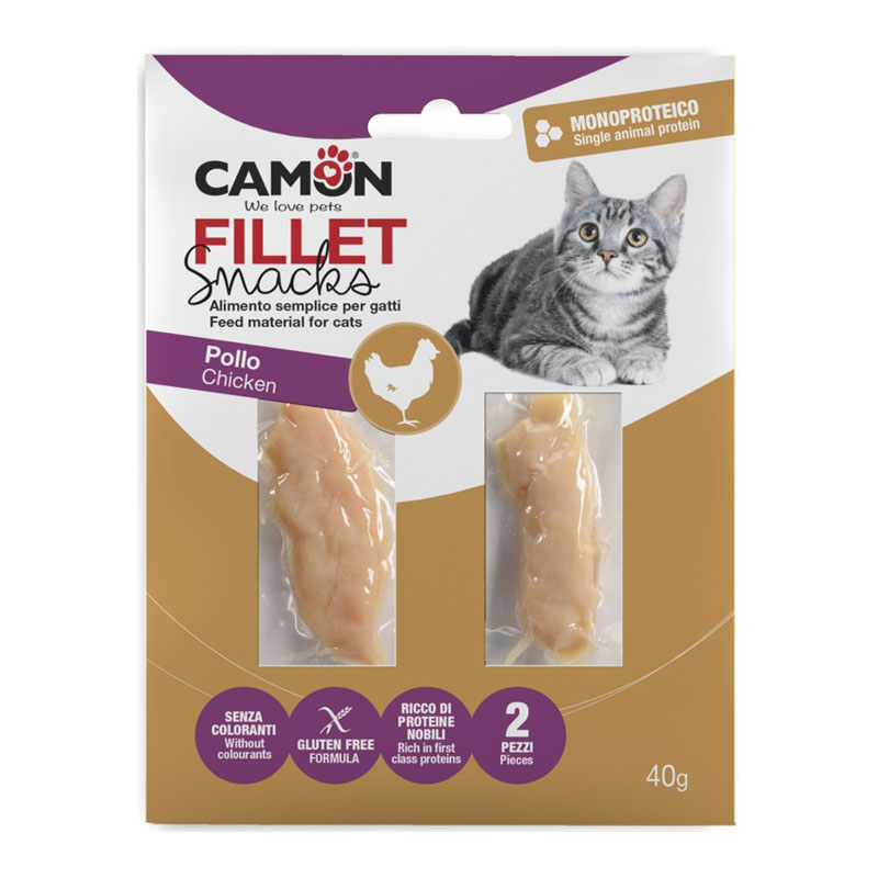 Camon snack 40g filetti di pollo