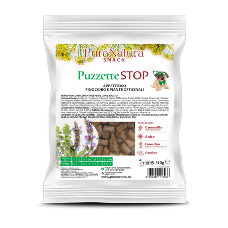 PURANATURA SNACK PUZZETTE STOP