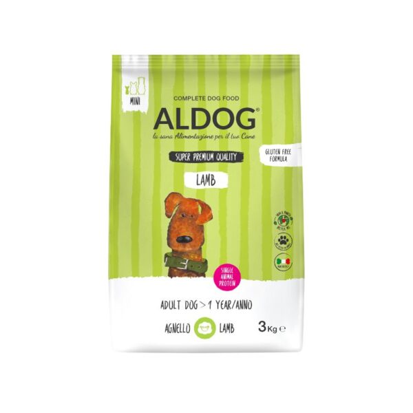 Aldog prime 3kg mini agnello 