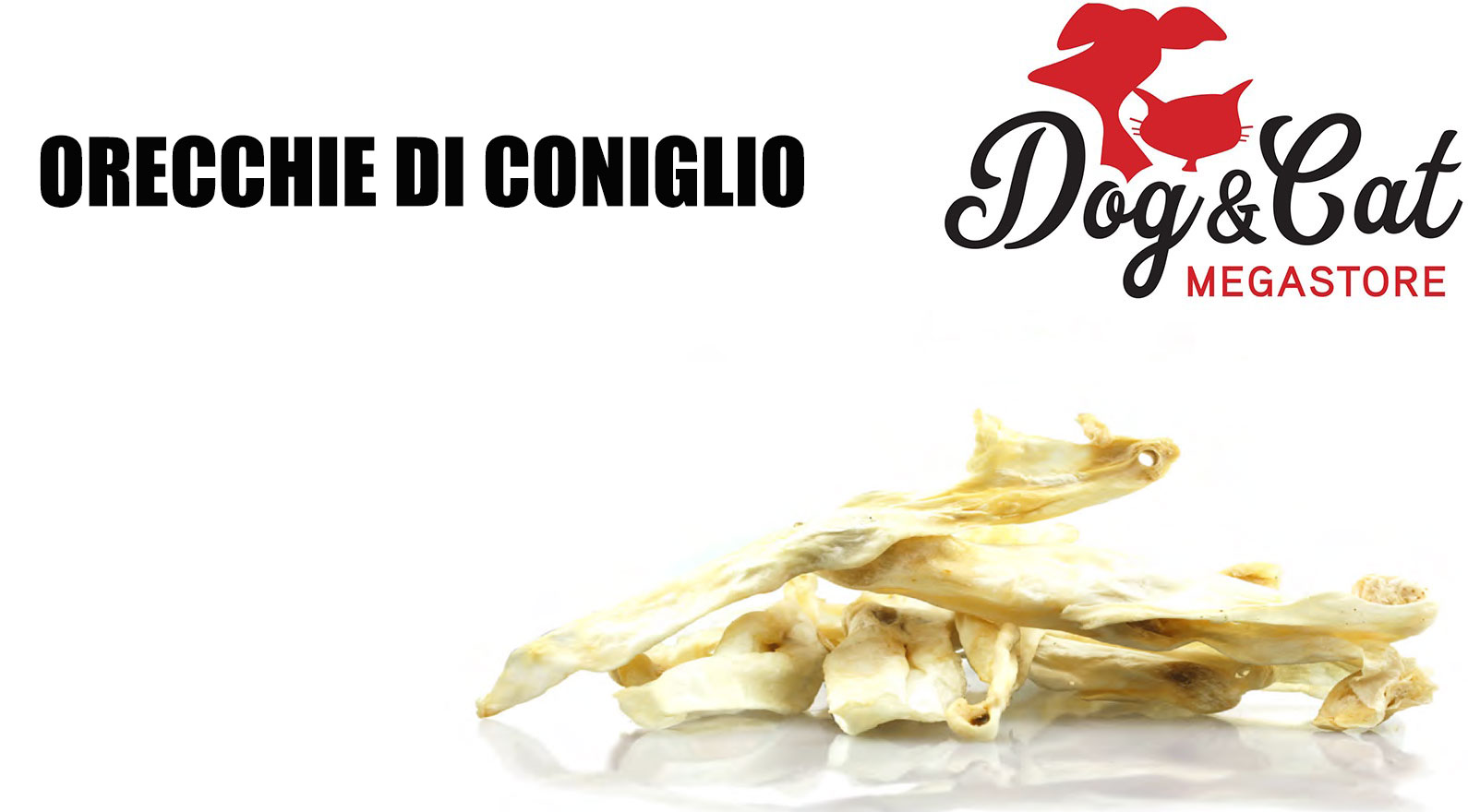 DOGCAT BARF ORECCHIE DI CONIGLIO 2PZ