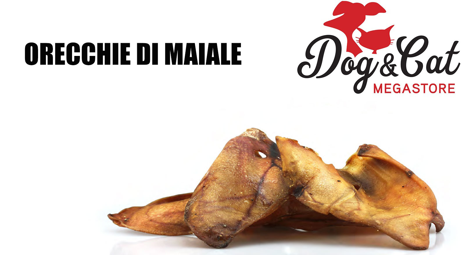 DOGCAT BARF ORECCHIO DI MAIALE 3PZ