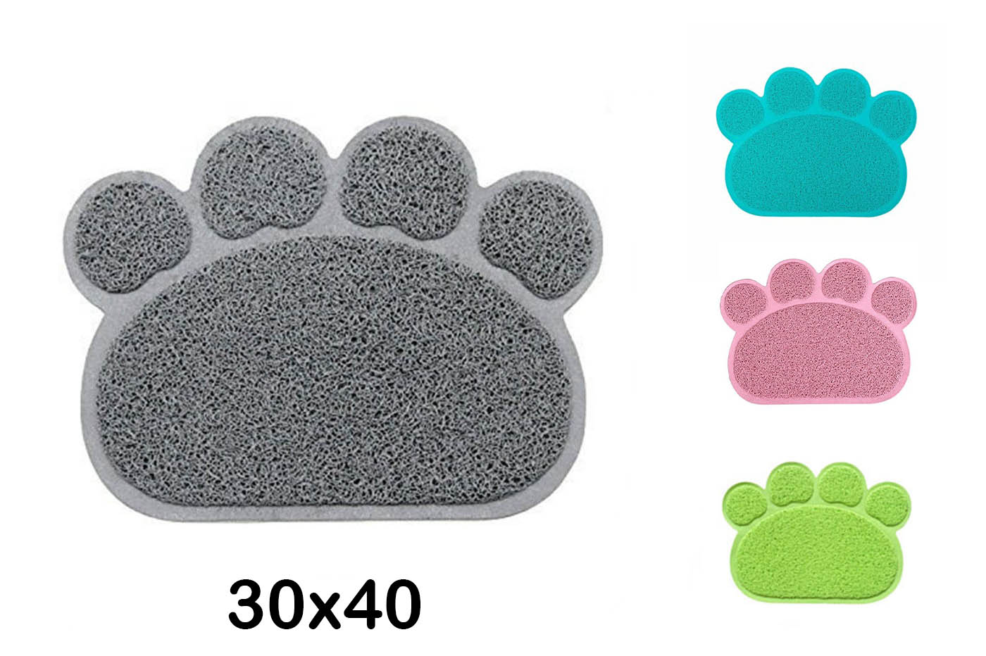 Leopet tappetino multiuso zampa cm 30x40