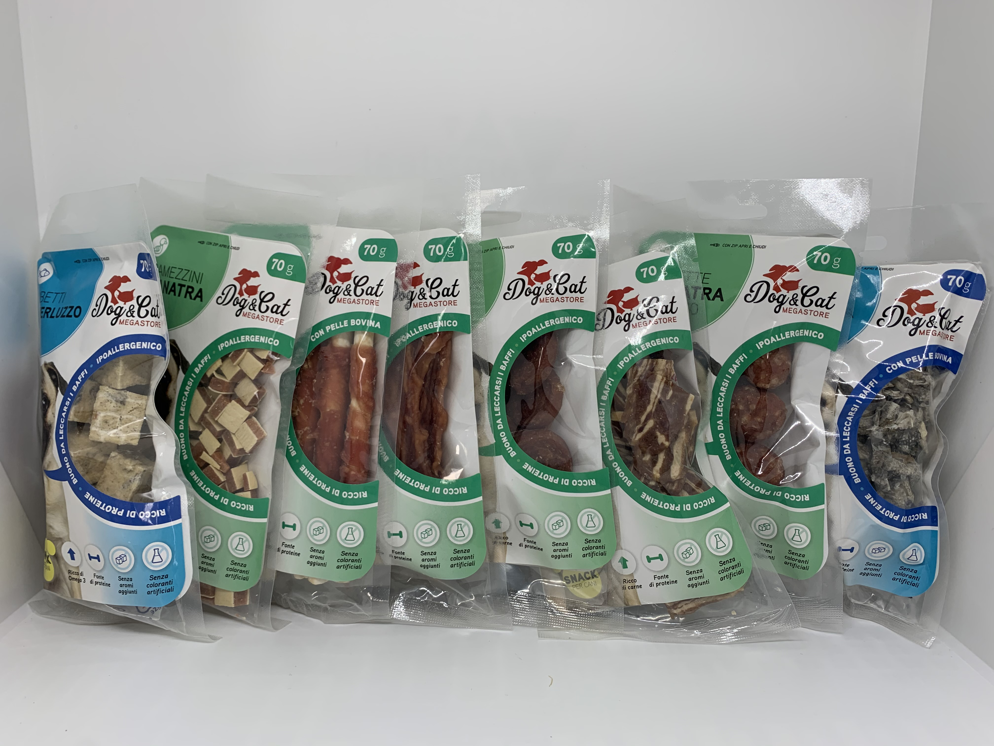 Dogcat snack 70g tramezzini anatra