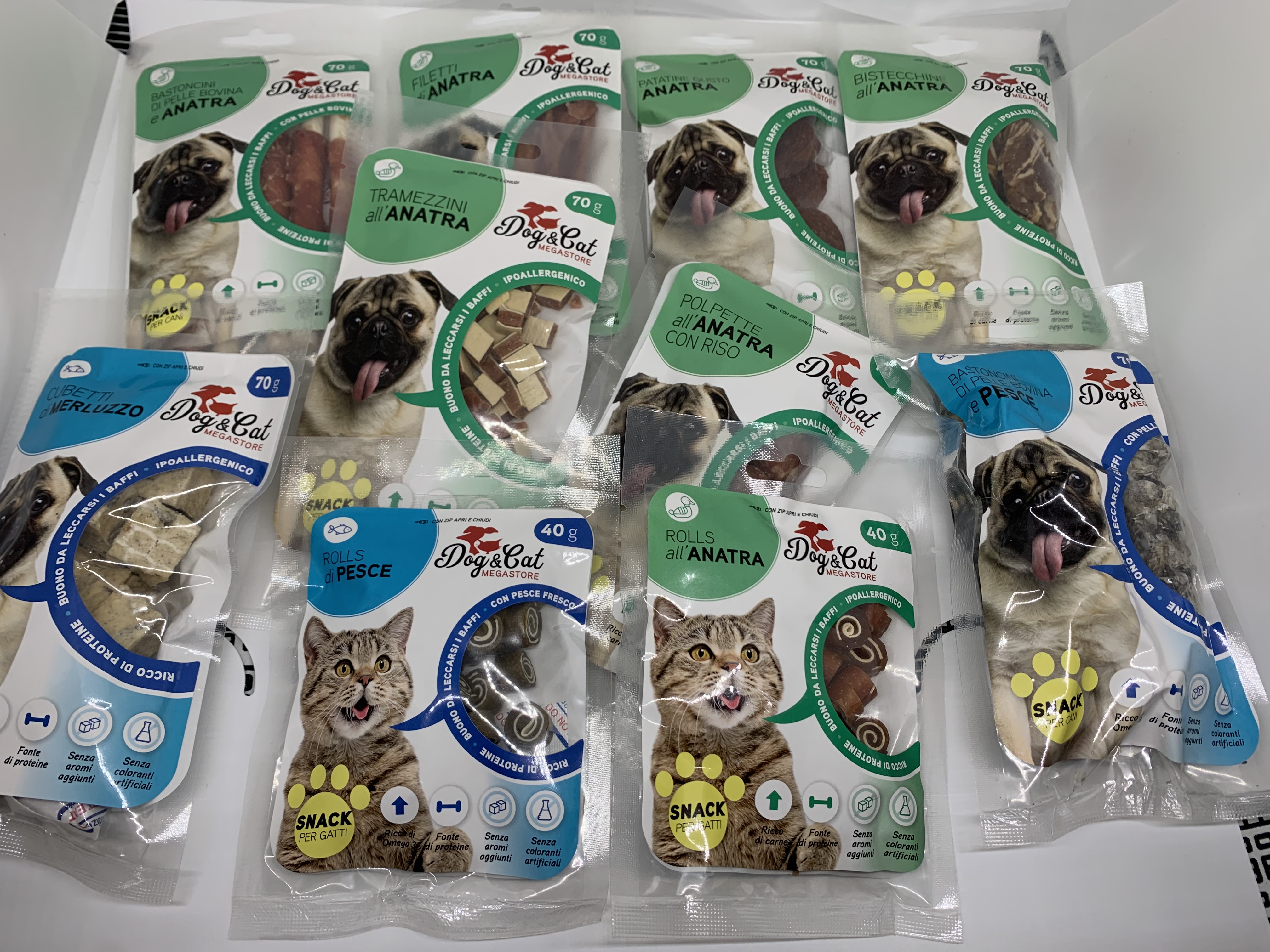 Dogcat snack 70g filetti anatra