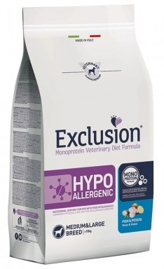 EXCLUSION DIET HYPO MEDIUM PESCE