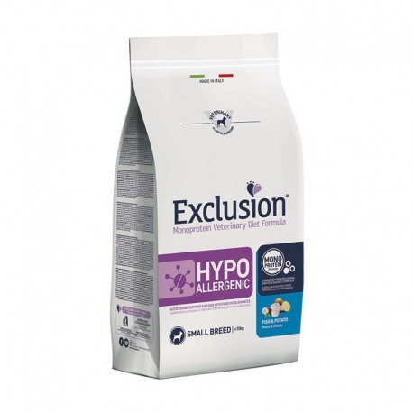 EXCLUSION DIET 2KG HYPOALLERGENIC SMALL PESCE