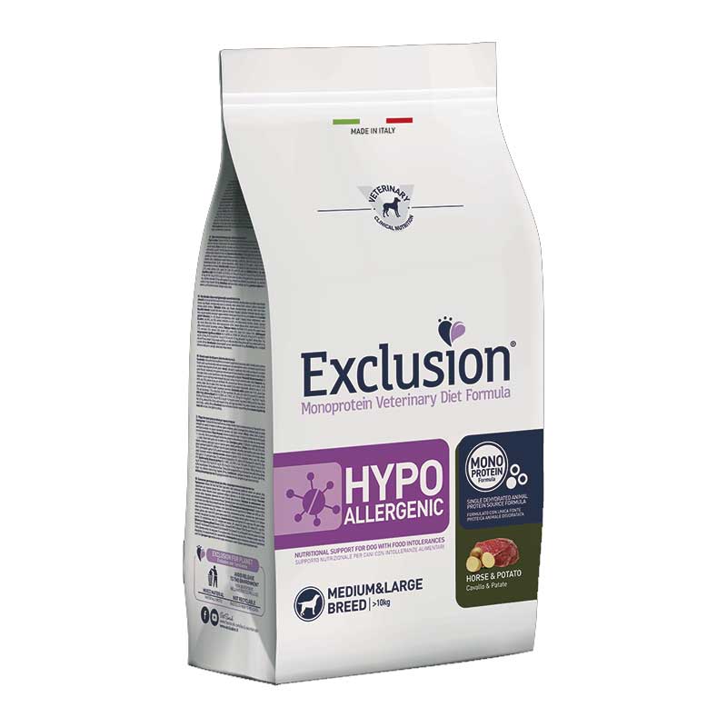 EXCLUSION DIET 12KG HYPOALLERGENIC CAVALLO