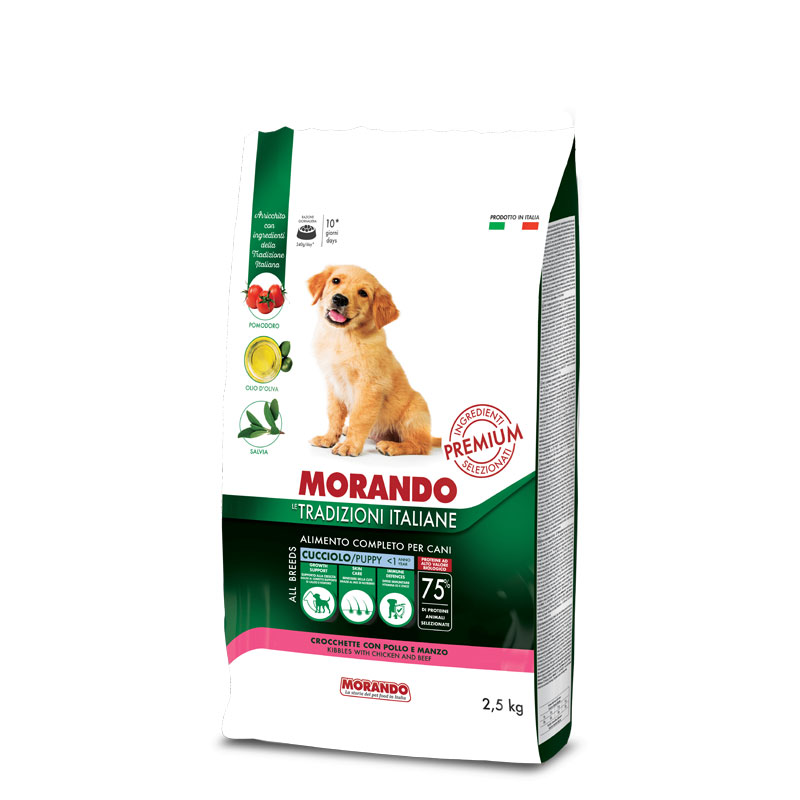 Morando Tradizioni Dog Puppy Pollo